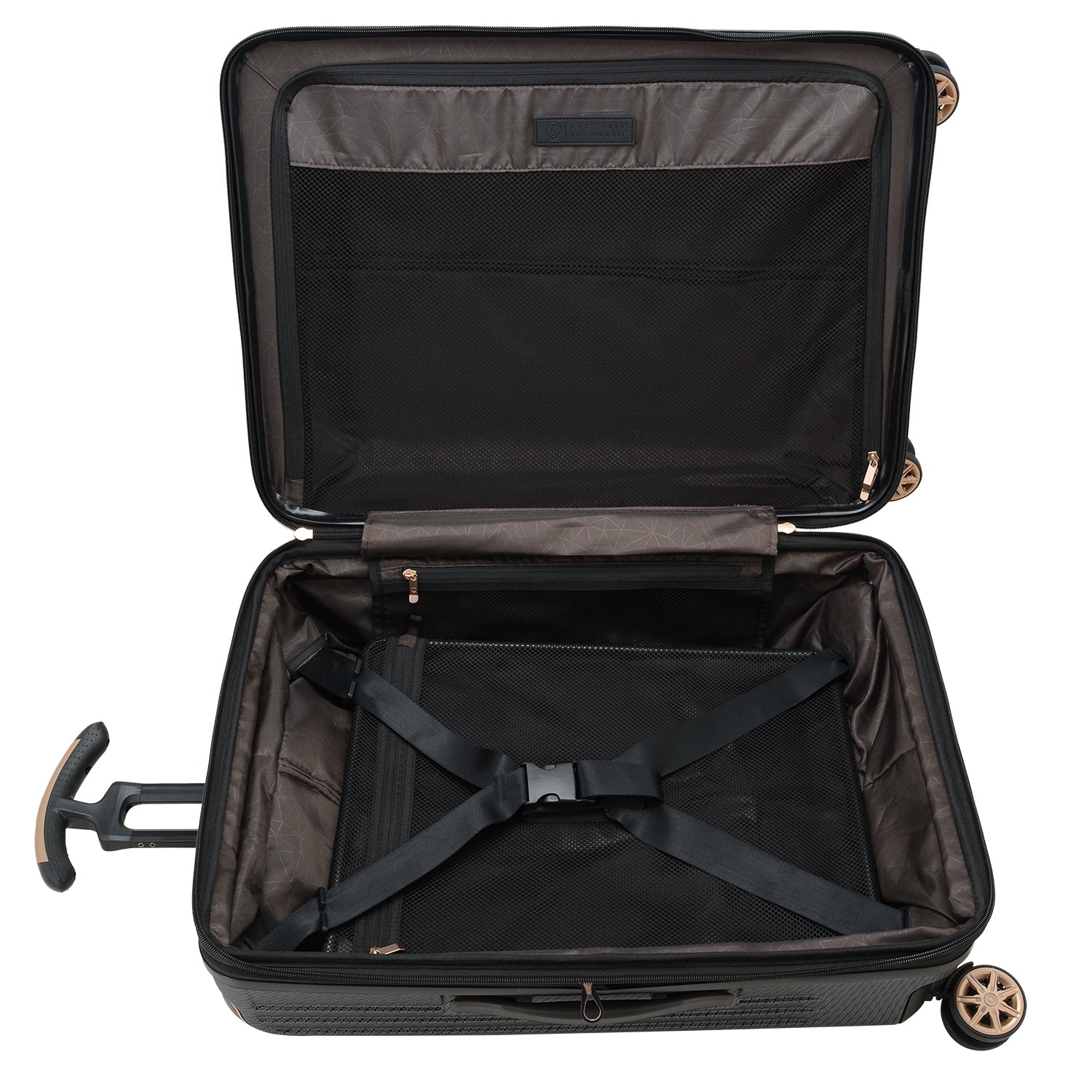 Continent Adventurer Medium Checked Luggage - Durable Spinner Suitcase for Travel & Business Trips - Perfect for Airlines & Weekend Getaways