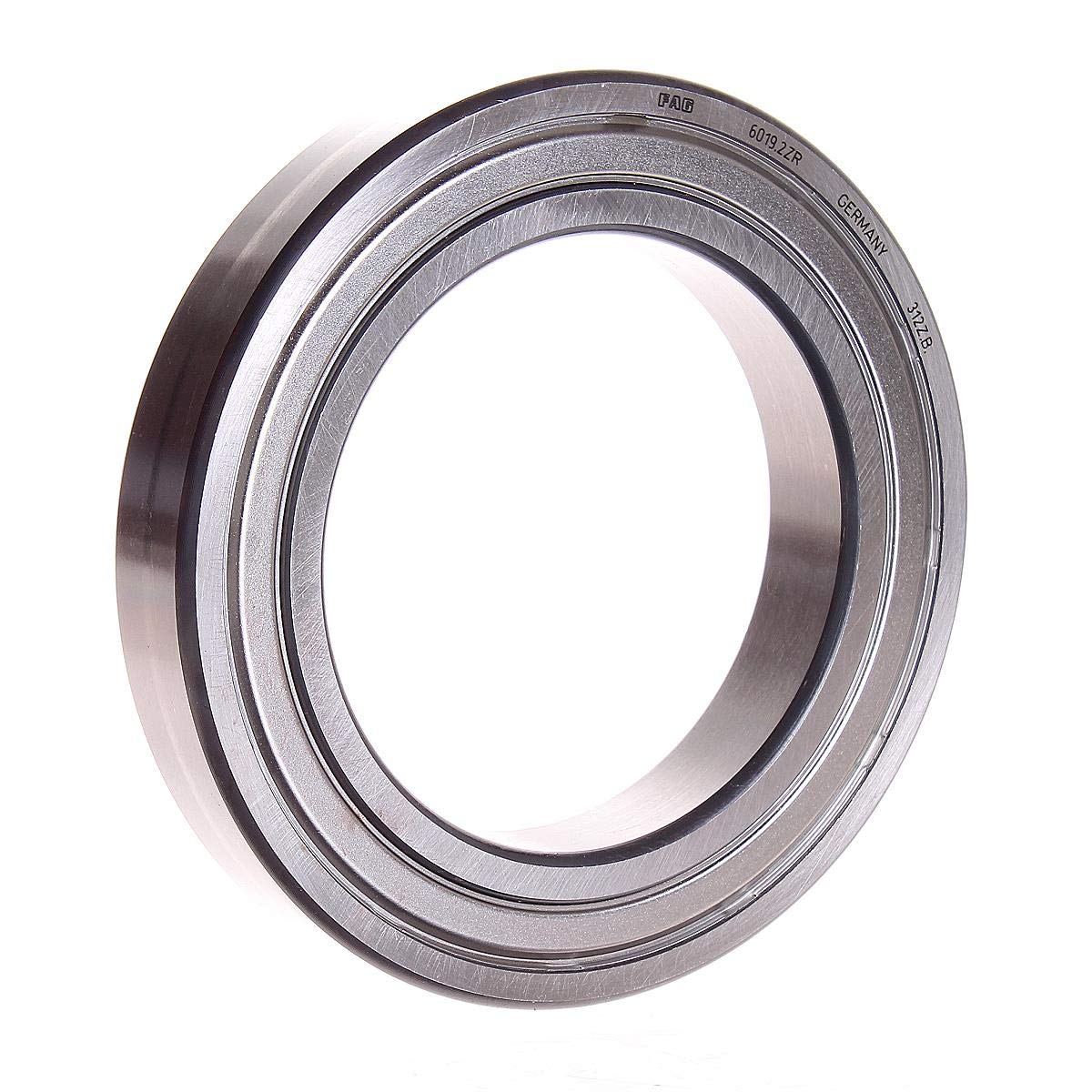 6019-2ZR Single Row Radial Ball Bearing - ABEC 1 Precision, Double Shielded, Steel Cage, C0 Normal Clearance - 95mm ID x 145mm OD x 24mm Width - Metric Size - Ideal for Industrial Machinery, Electric Motors, and Power Transmission Equipment