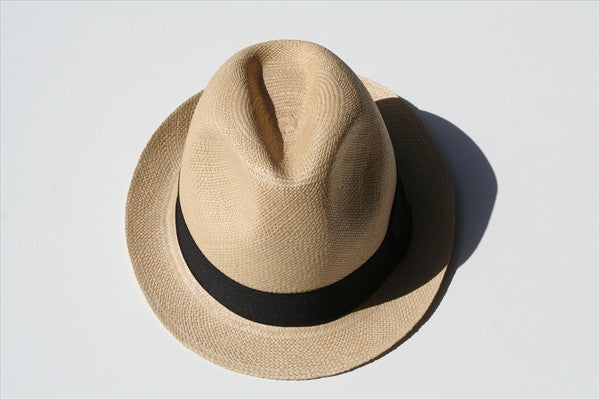 Stylish Panama Hat for Men & Women - Breathable Trilby Summer Hat with Adjustable Band - Perfect for Beach, Travel, and Outdoor Activities