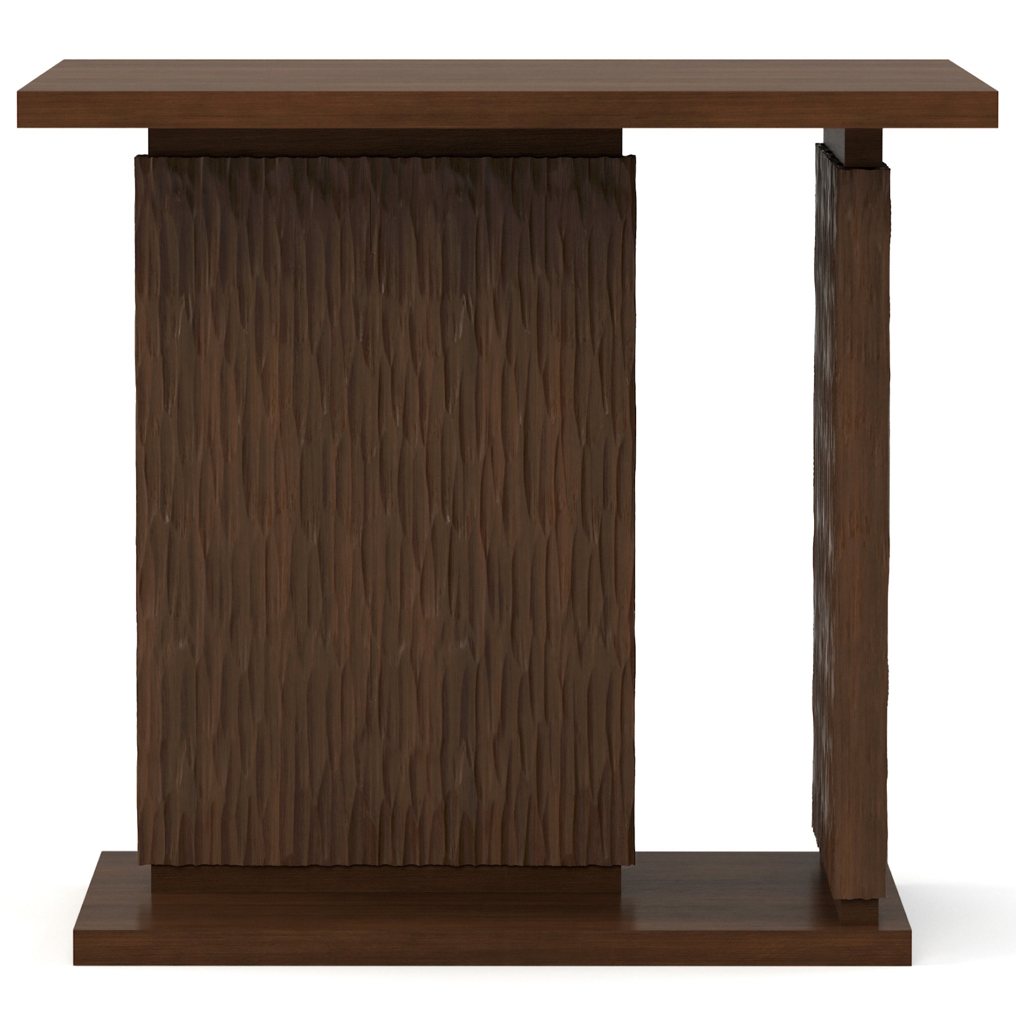 Modern Canton Side Table - Small Accent Table for Living Room, Bedroom, or Office - Stylish End Table with Sturdy Metal Frame & Wooden Top - Perfect for Coffee, Books, or Decor