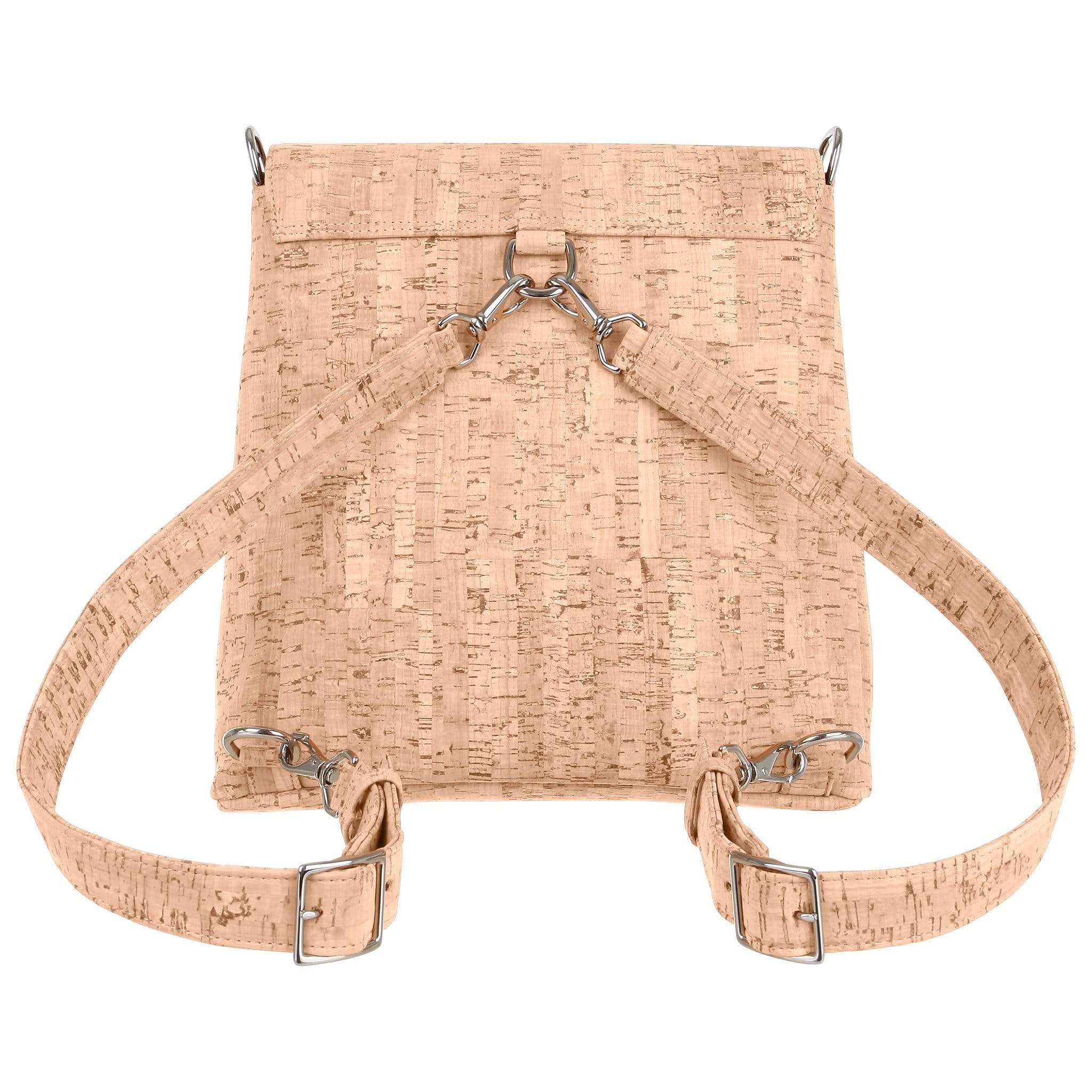 Gemma Vegan Backpack - Eco-Friendly Natural Cork Backpack for Women & Men | Perfect for Travel, Work & Everyday Use