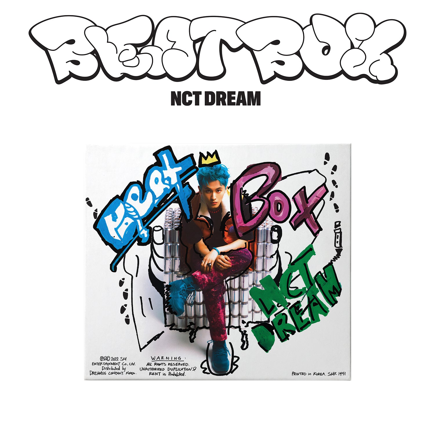 NCT DREAM 2ND ALBUM REPACKAGE 'BEATBOX' (DIGIPACK) - K-Pop Music Album for Fans, Collectors & Gift Giving | Perfect for Birthday, Anniversary & Special Occasions