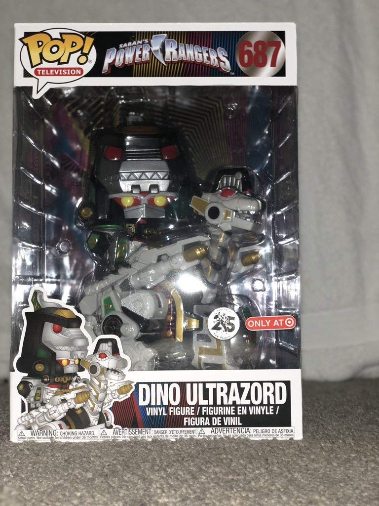 Funko 10 INCH Power Rangers Dino ULTRAZORD Pop! Vinyl Figure - Collectible Toy for Kids & Adults, Perfect for Display, Gifts & Power Rangers Fans Collection
