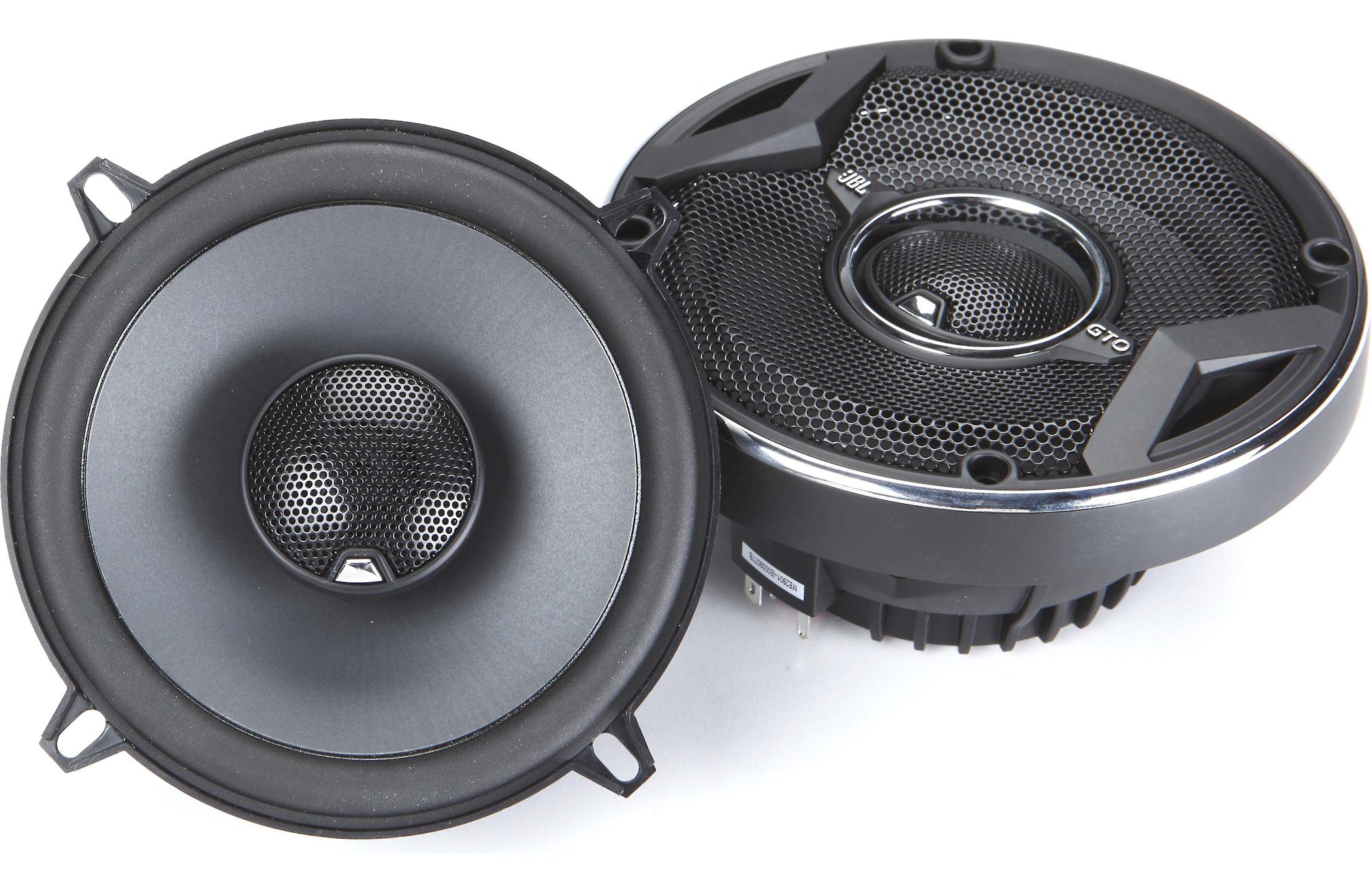 JBL GTO529 5.25-Inch 2-Way Coaxial Car Speakers - Premium Sound for Clear Audio | Perfect for Car Audio Upgrades, Home Theater, and Marine Use