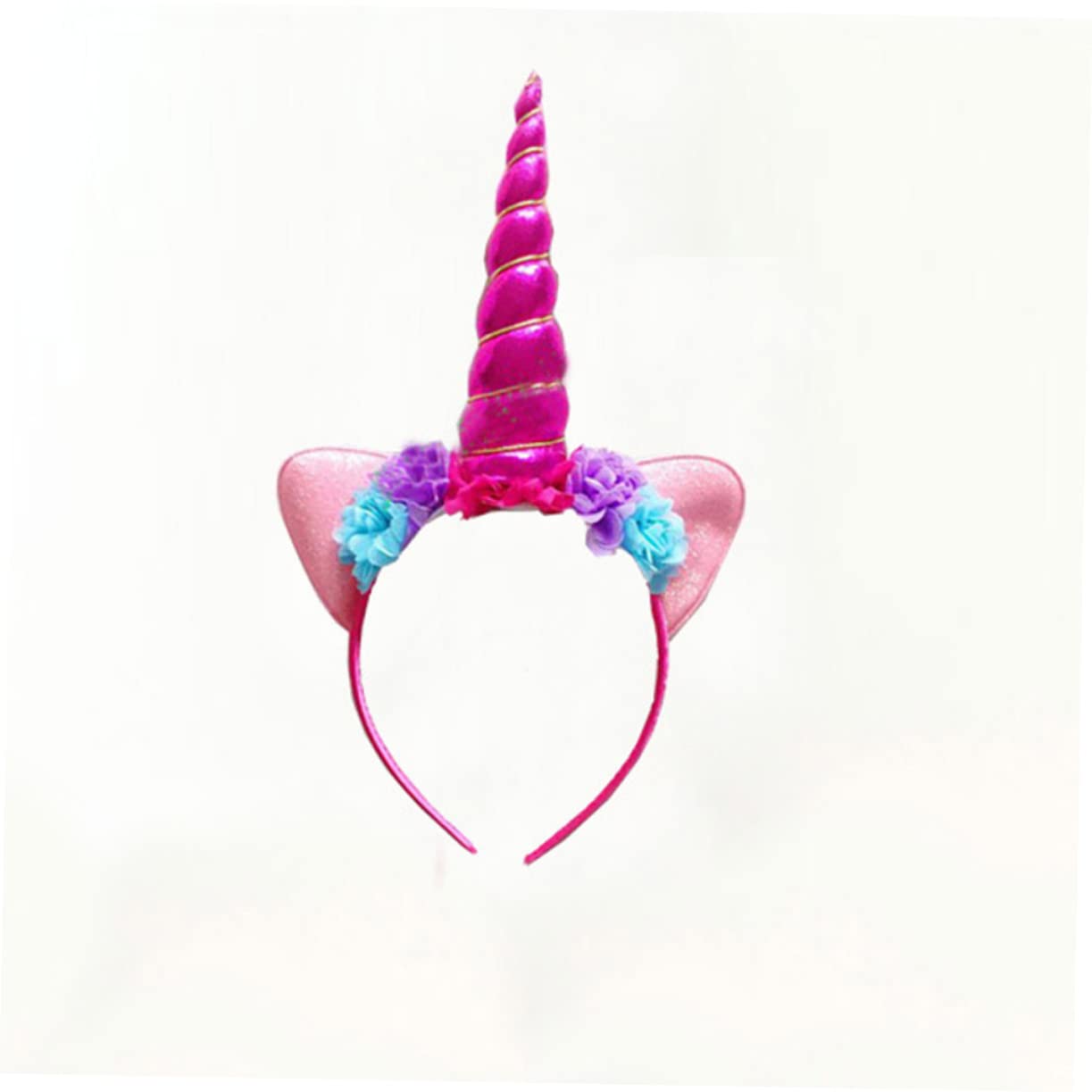 Sparkly Unicorn Princess Dress for Girls - Elegant Tiara Formal Gown with Flash Suit for Kids Birthday Party, Pageant & Special Occasions