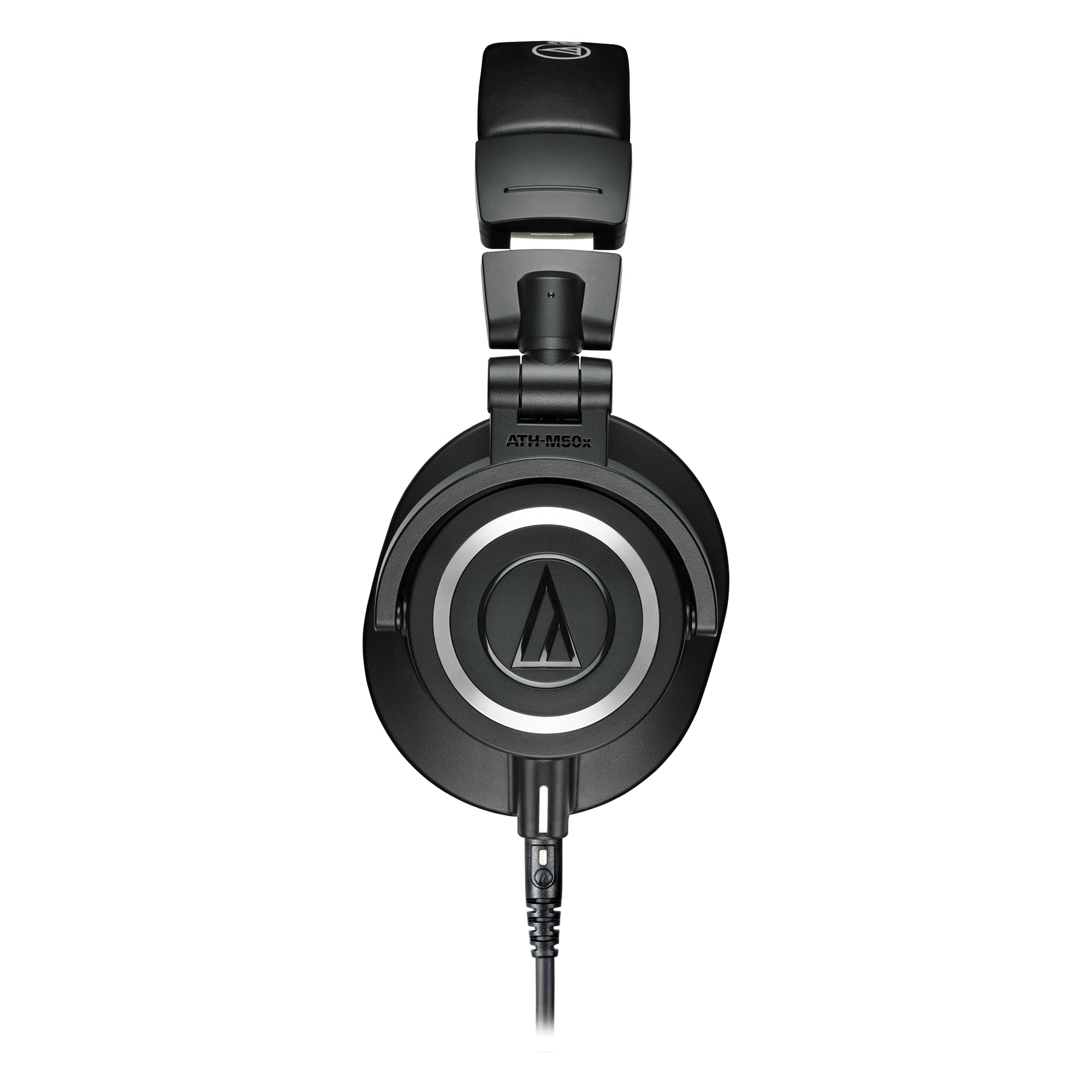 Audio Technica ATH-M50x Professional Studio Monitor Headphones - Black | High-Fidelity Sound for Music Production, DJing & Gaming | Closed-Back Over-Ear Design for Noise Isolation