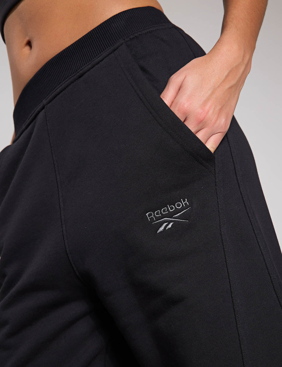Icon Elements Men's Athletic Track Pants - Black - Comfortable Running Jogging Workout Pants for Gym, Yoga & Casual Wear