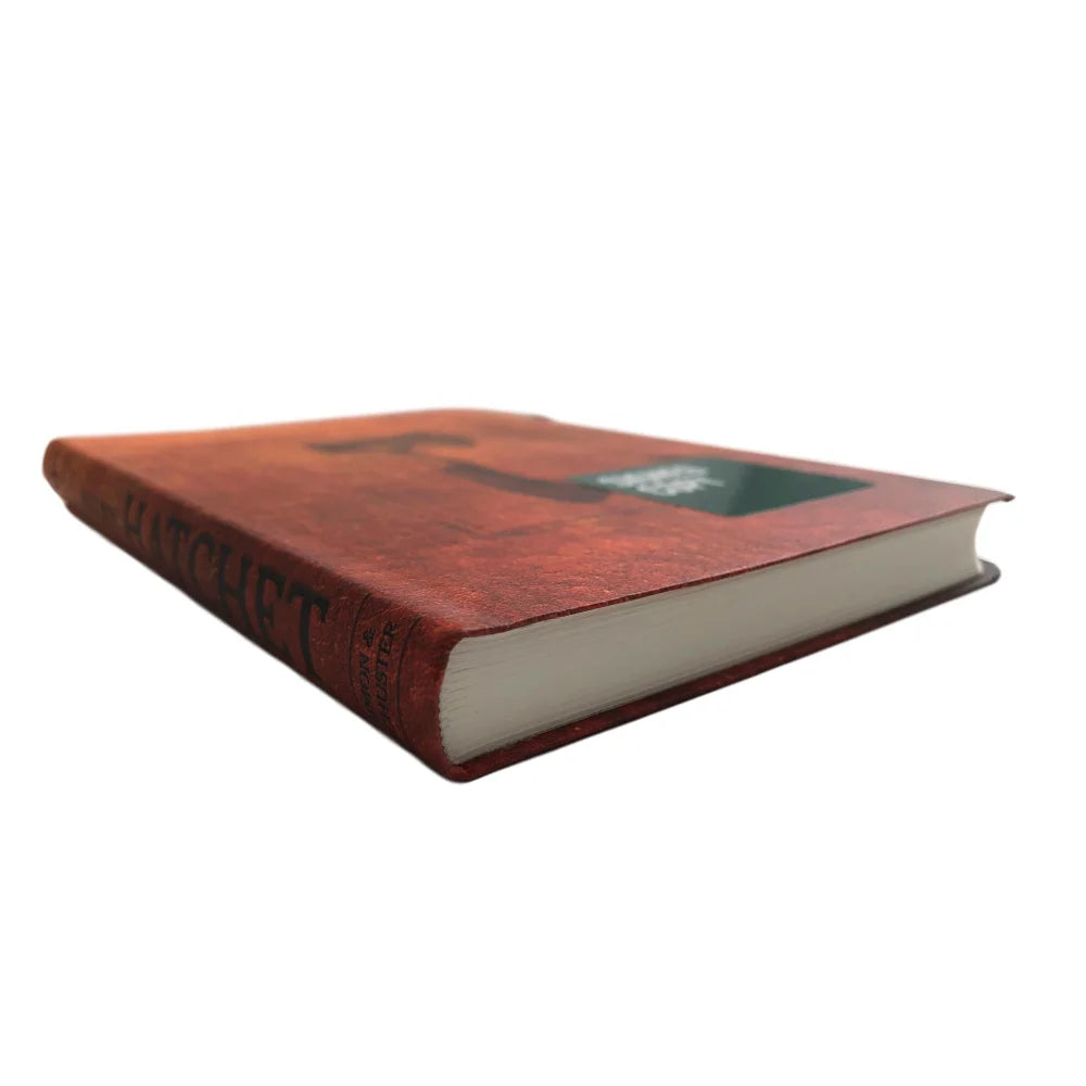 Gary Paulsen Hand Signed Hatchet Book Novel with COA & JSA - 30th Anniversary Edition 2017 Autographed Collectible - Perfect for Book Lovers, Literary Fans & Memorabilia Collectors