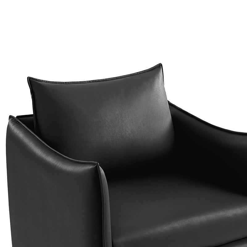 Modern Comfy Armchair with Cat Anti-Scratch Fabric - Stylish & Durable Living Room Chair for Pet Owners - Perfect for Reading, Relaxing, and Cat-Friendly Spaces