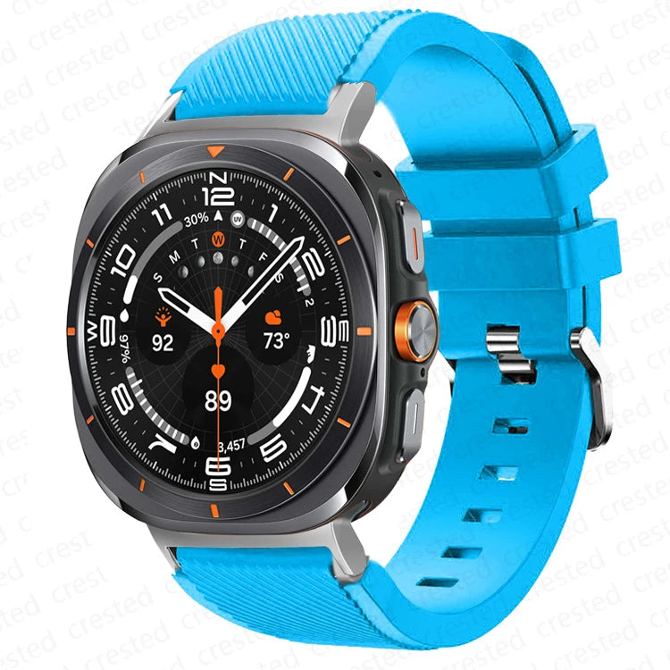 Durable Rugged Band for Samsung Galaxy Watch - Heavy-Duty Strap for Outdoor, Sports & Fitness Activities