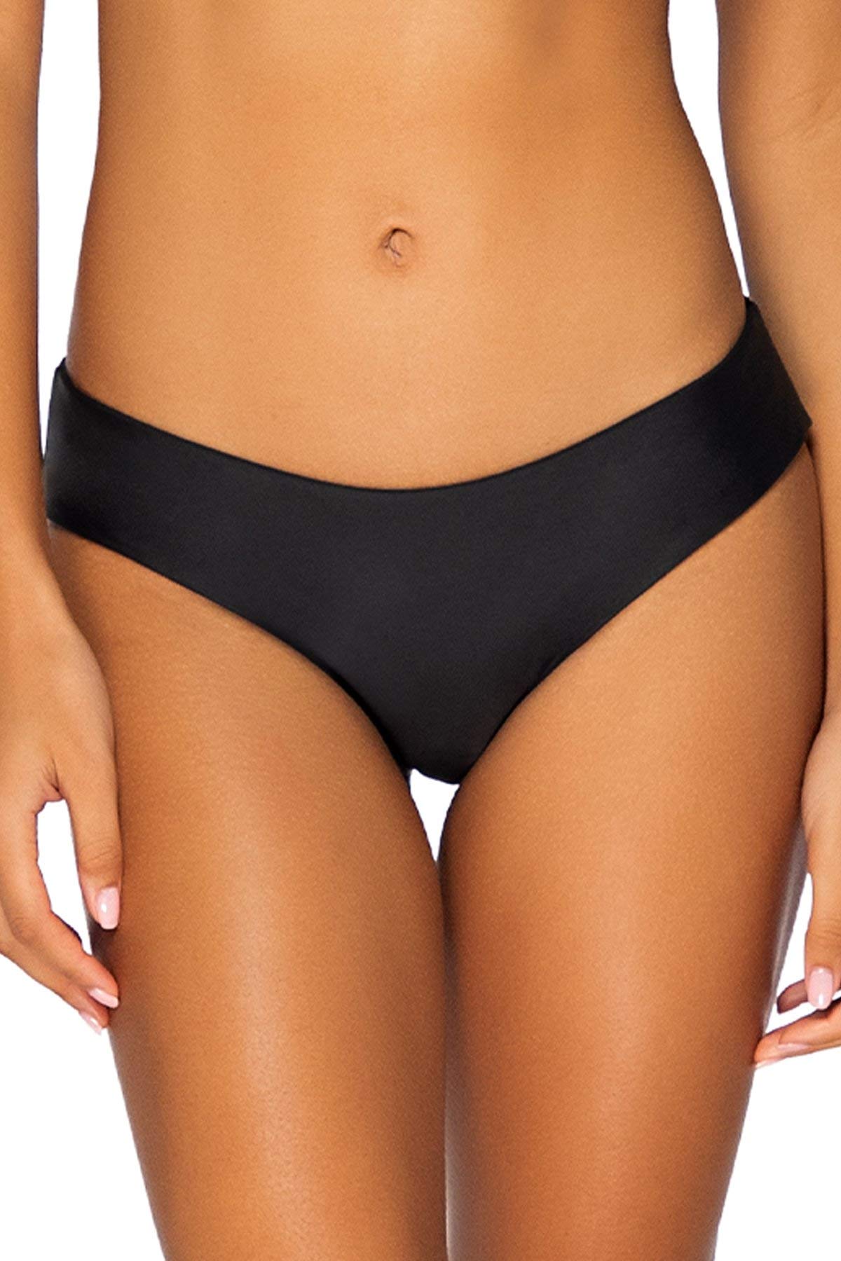 Hazel Hipster Women's Swimsuit Bikini Bottom - High Waisted Swimwear for Women, Comfortable Beachwear for Summer Vacation & Pool Party
