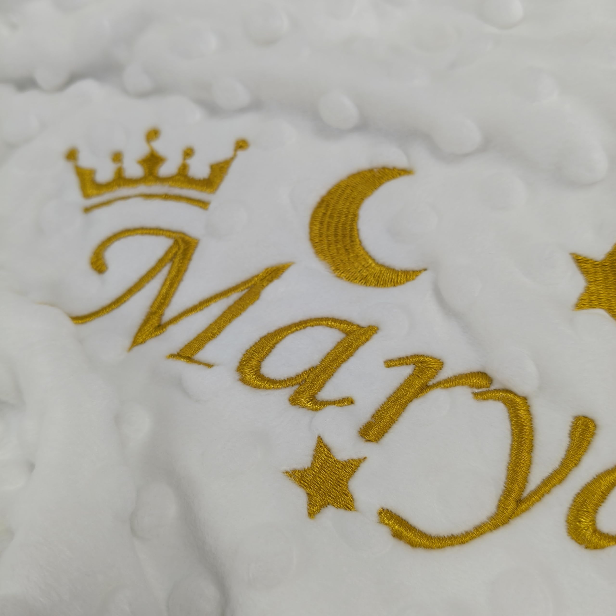Custom Personalized Baby Blankets for Girls & Boys - Soft Sherpa Nursery Blanket with Name (27x35 Inch) | Unisex Newborn Gift, Toddler Crib Essential | Perfect for Christenings, Baby Showers & Nursery Decor