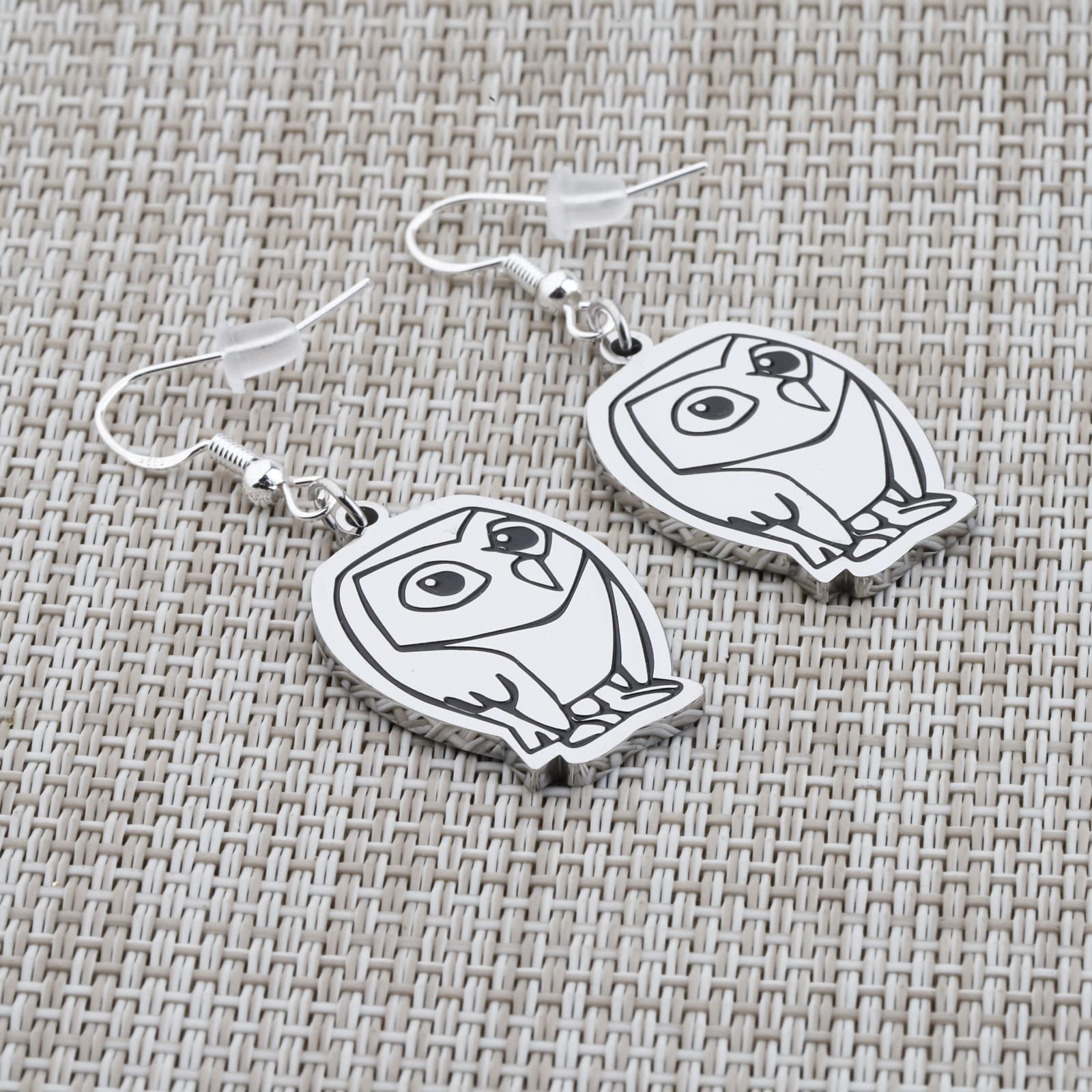 Owlbert Staff Earrings - The Owl House Inspired Jewelry for Fans | Disney Show Collectible Gift for Cosplay & Anime Conventions