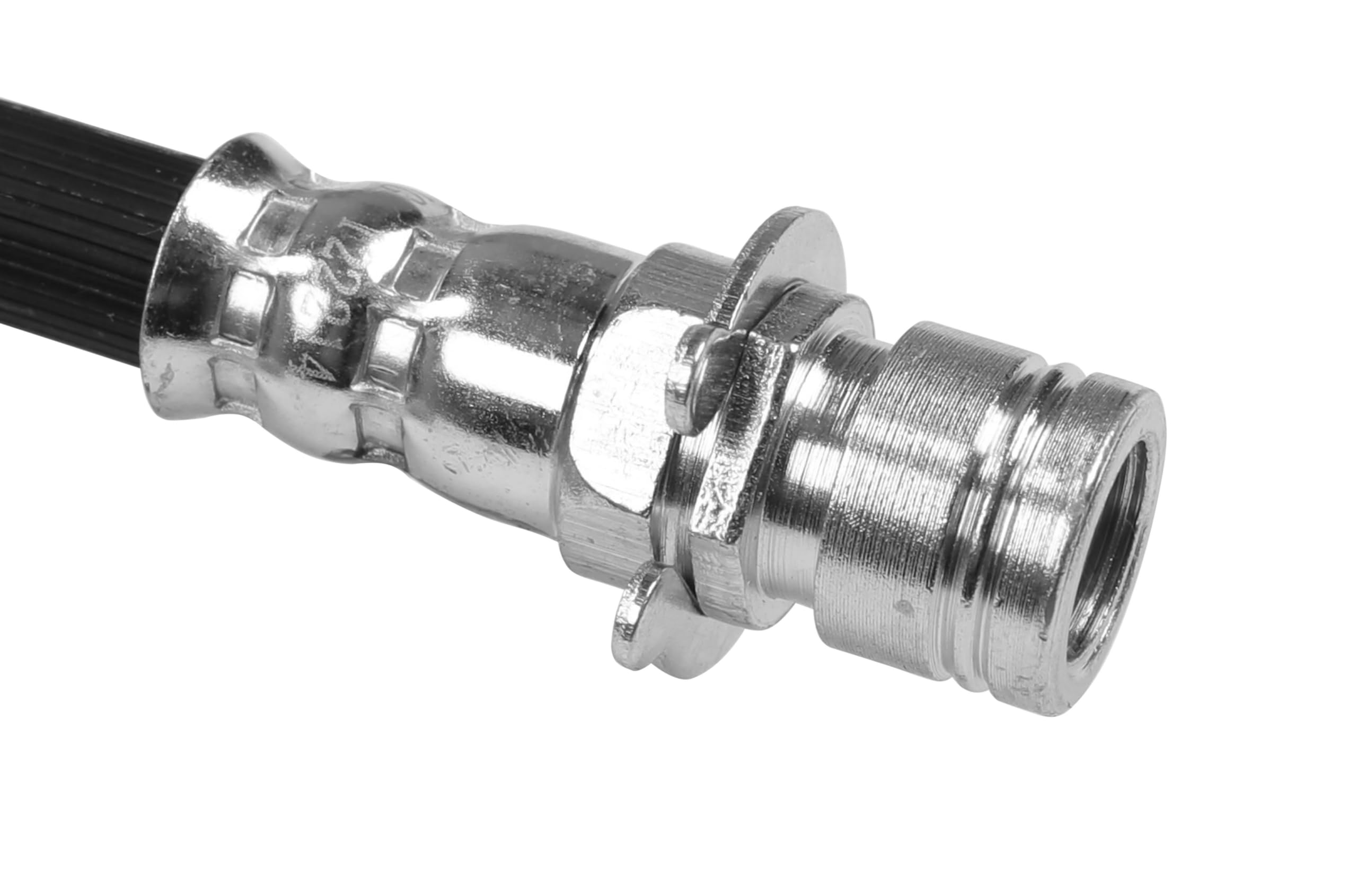 Sunsong 2204247 Brake Hydraulic Hose - High Performance Replacement Hose for Cars & Trucks - Perfect for Brake System Repairs & Maintenance