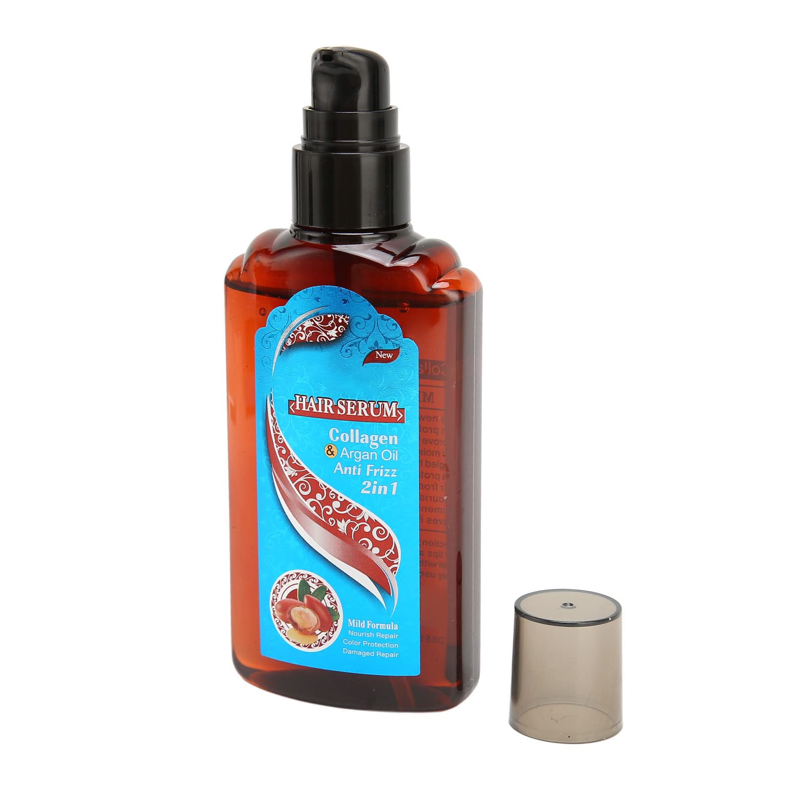Pure Moroccan Argan Oil for Hair - Repairing & Strengthening Hair Treatment with Natural Nourishment for Dry, Damaged Hair - Perfect for Daily Care, Travel & Home Use - Unisex Formula for Men & Women