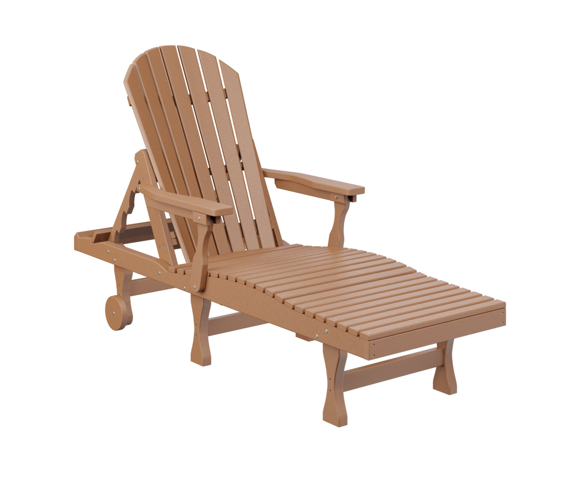 Berlin Gardens Comfo Back Chaise Lounge - Premium Outdoor Patio Furniture for Relaxing, Sunbathing & Poolside Lounging