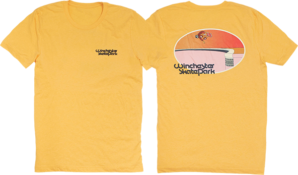 Winchester 45 RPM Vintage T-Shirt - Medium Size, Yellow - Perfect for Casual Wear, Concerts & Retro Fashion