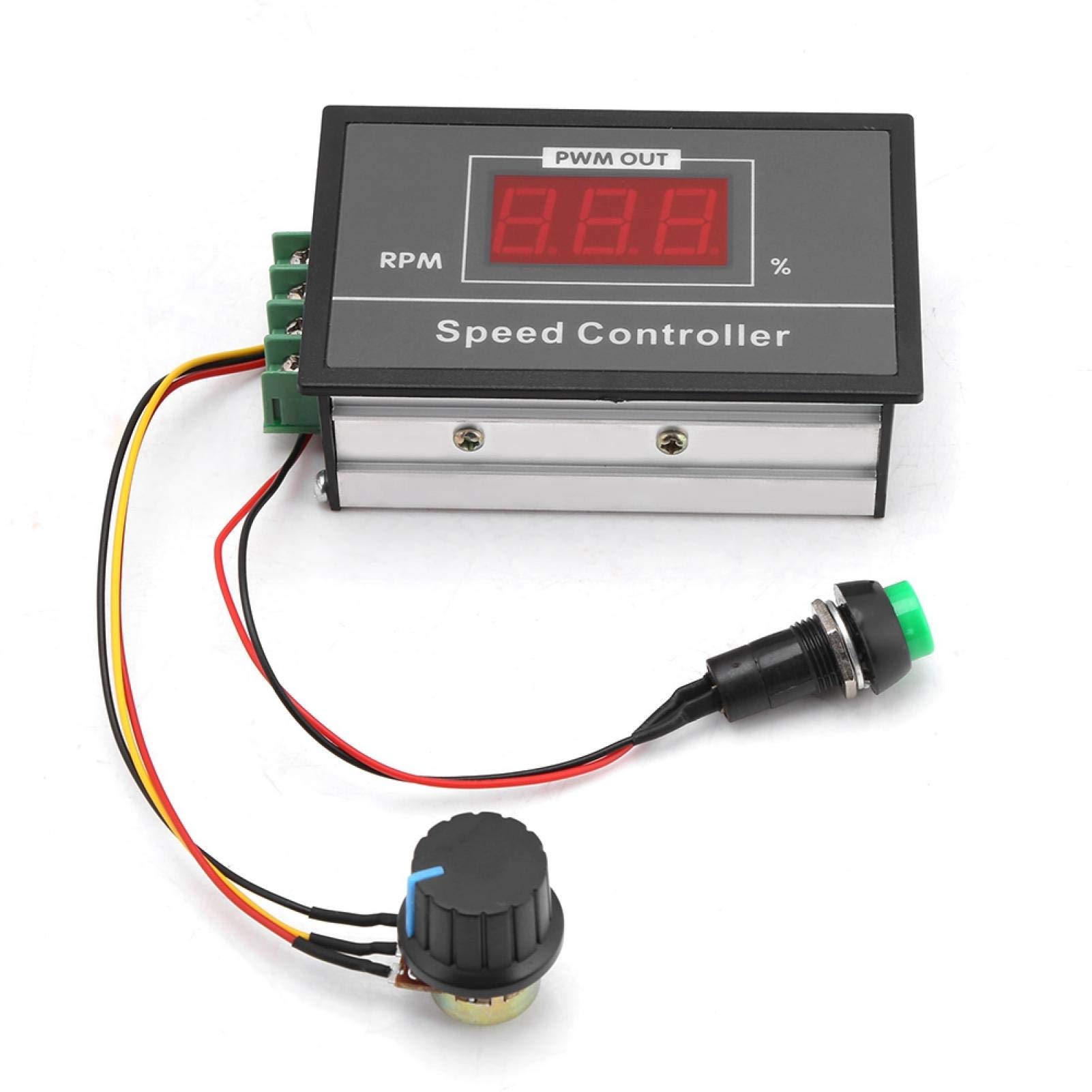 High-Performance Motor Speed Controller for DIY Projects, Robotics, and Industrial Automation - Adjustable RPM with PWM Control