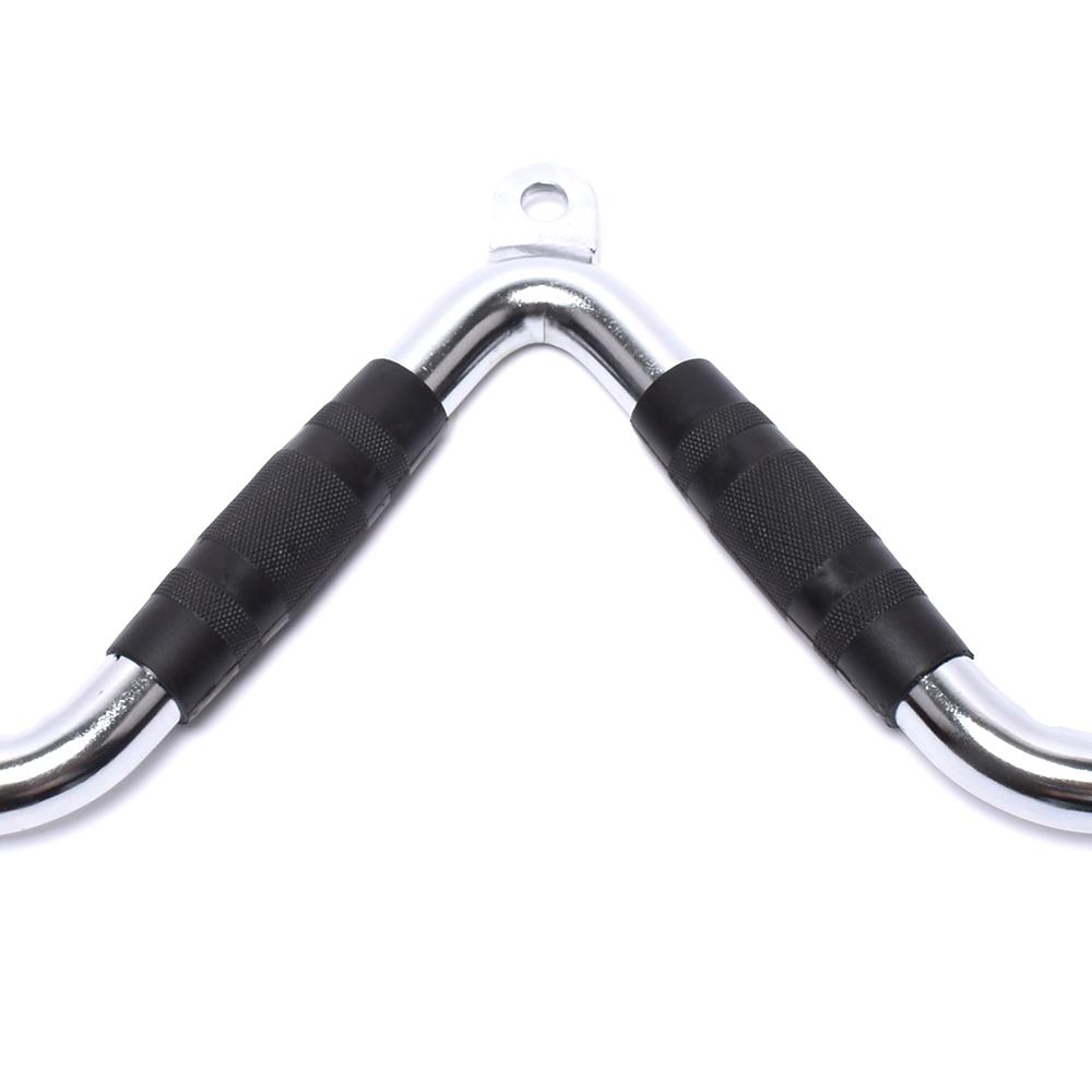 Force USA Close Grip V Bar - Heavy Duty Lat Pulldown Attachment for Home & Commercial Gyms - Perfect for Triceps Workouts, Rows & Lat Exercises