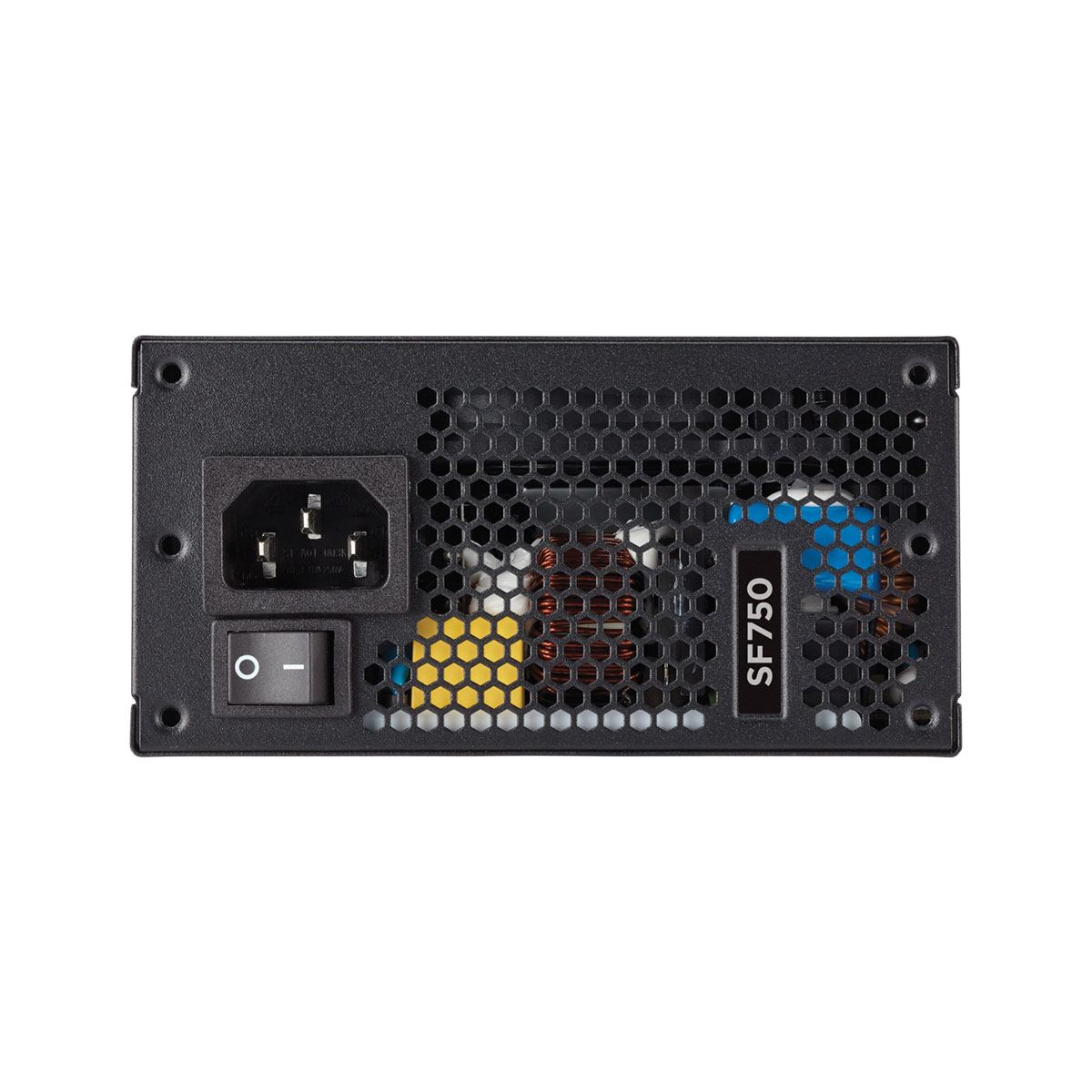 Corsair SF750 Platinum 750W SFX Fully Modular Power Supply - Compact High-Efficiency PSU for Small Form Factor PCs & Gaming Rigs