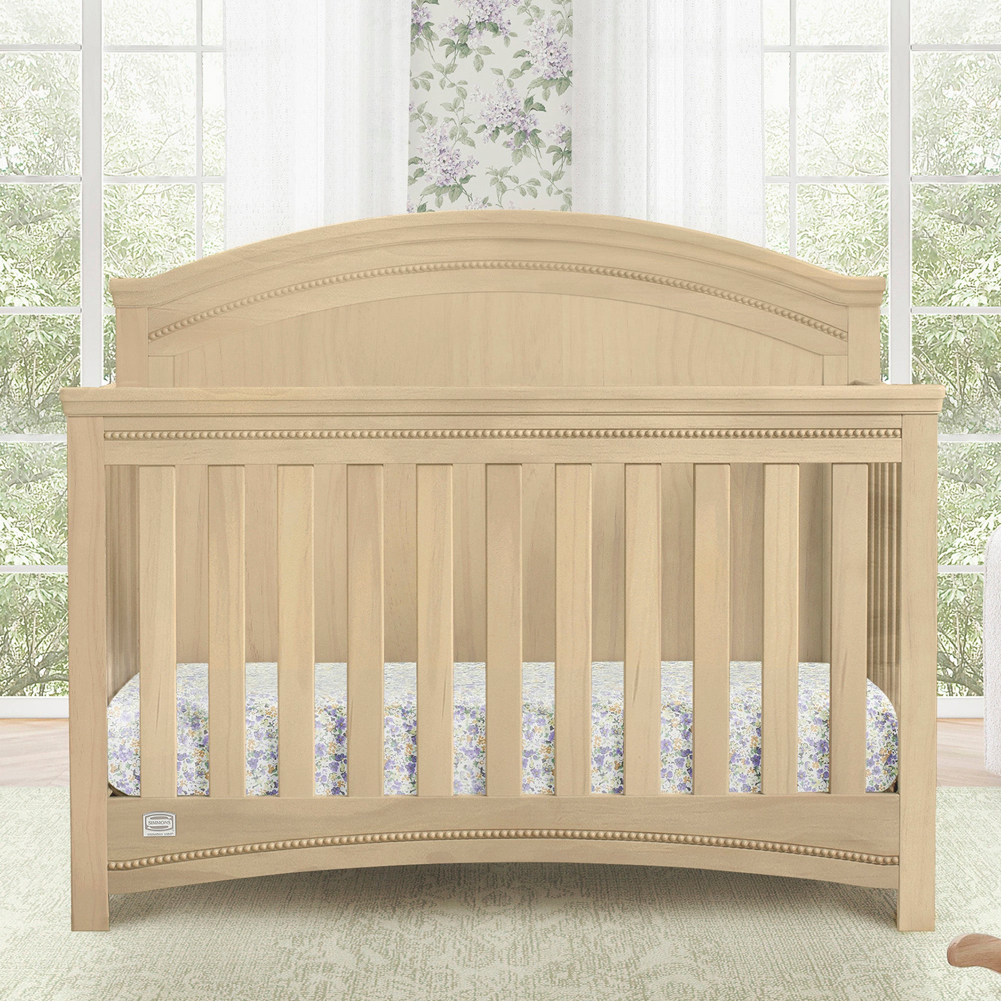 Emma Crib 'N' More - Convertible Baby Crib with 3-in-1 Design for Nursery, Toddler Bed & Daybed | Perfect for Newborns to Toddlers | Safe & Stylish Nursery Furniture for Modern Homes