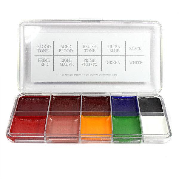 Skin Illustrator VFS FX Palette - Professional Makeup Palette for Special Effects & Body Painting - Perfect for Halloween, Cosplay, and SFX Artists