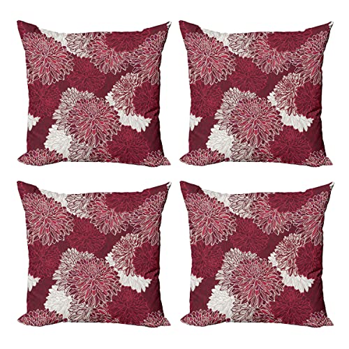 Maroon White
