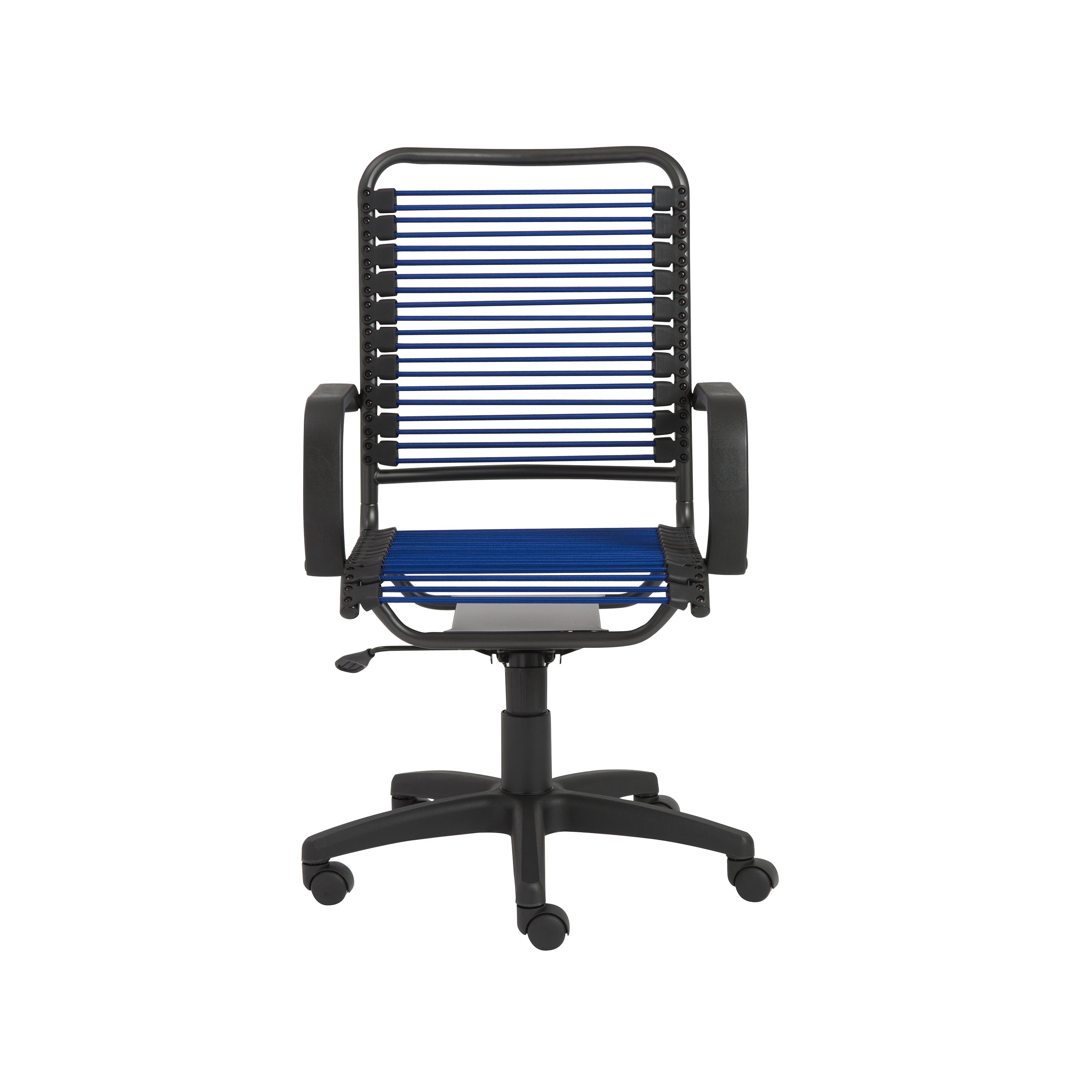 Bradley High Back Bungee Office Chair - Ergonomic Mesh Executive Chair with Graphite Frame & Black Base - Perfect for Home Office, Gaming & Workspace Comfort