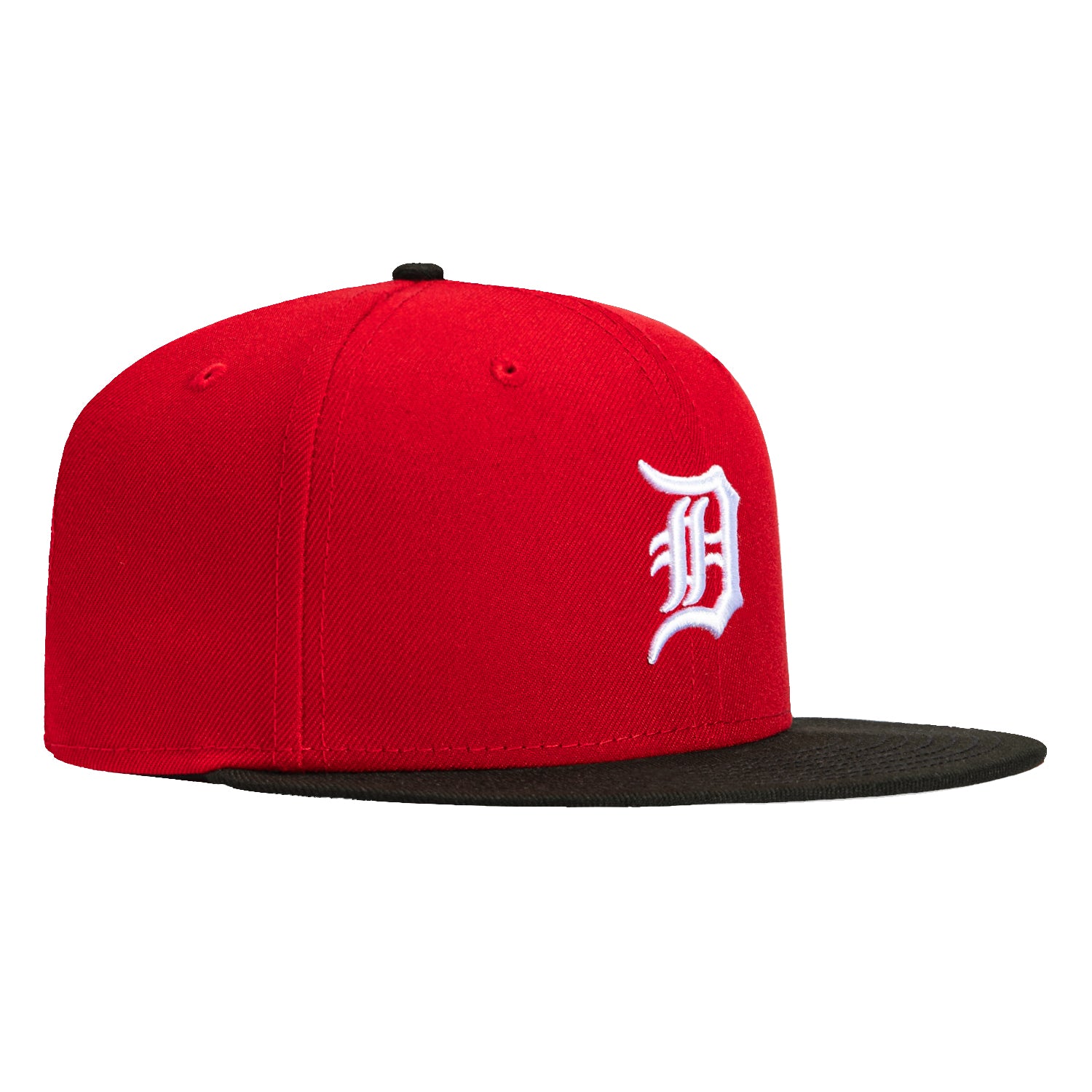 New Era 59Fifty Detroit Tigers Baseball Cap - Red, Black & White Adjustable Snapback Hat for Men & Women | Perfect for Baseball Games, Streetwear & Sports Fan Gifts