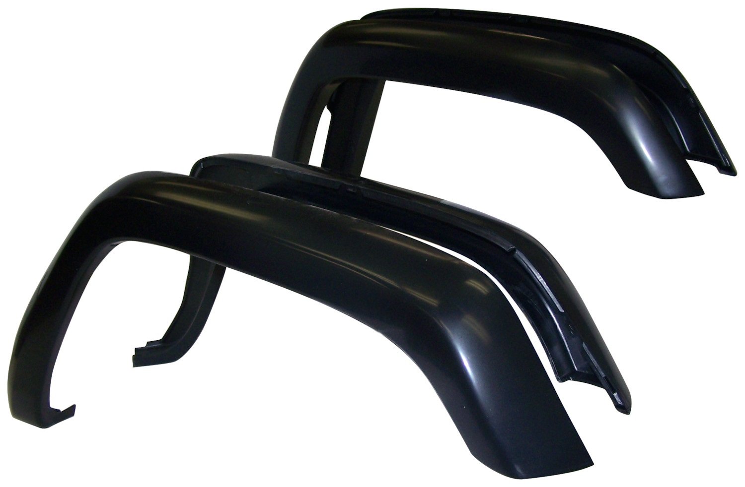 Crown Automotive Fender Flare Kit for Trucks & SUVs - Heavy Duty Black Wheel Arch Guards - Off-Road Protection & Style Upgrade for Jeep Wrangler, Ford F-150, Chevy Silverado (4-Piece Set) - Perfect for Mud, Rocks & Trail Adventures