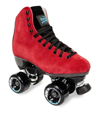 Sure Grip Boardwalk Roller Skates - Red Merlot Color | Outdoor & Indoor Roller Skates for Women & Men | Perfect for Rink, Park, Street Skating & Fitness