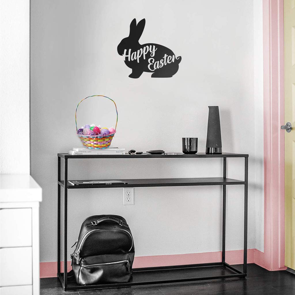 Removable Easter Bunny Wall Decals - Peel and Stick PVC Wall Stickers for Holiday Decor, Kids Room & Nursery Art Murals | HHmei Happy Bunny Wall Stickers