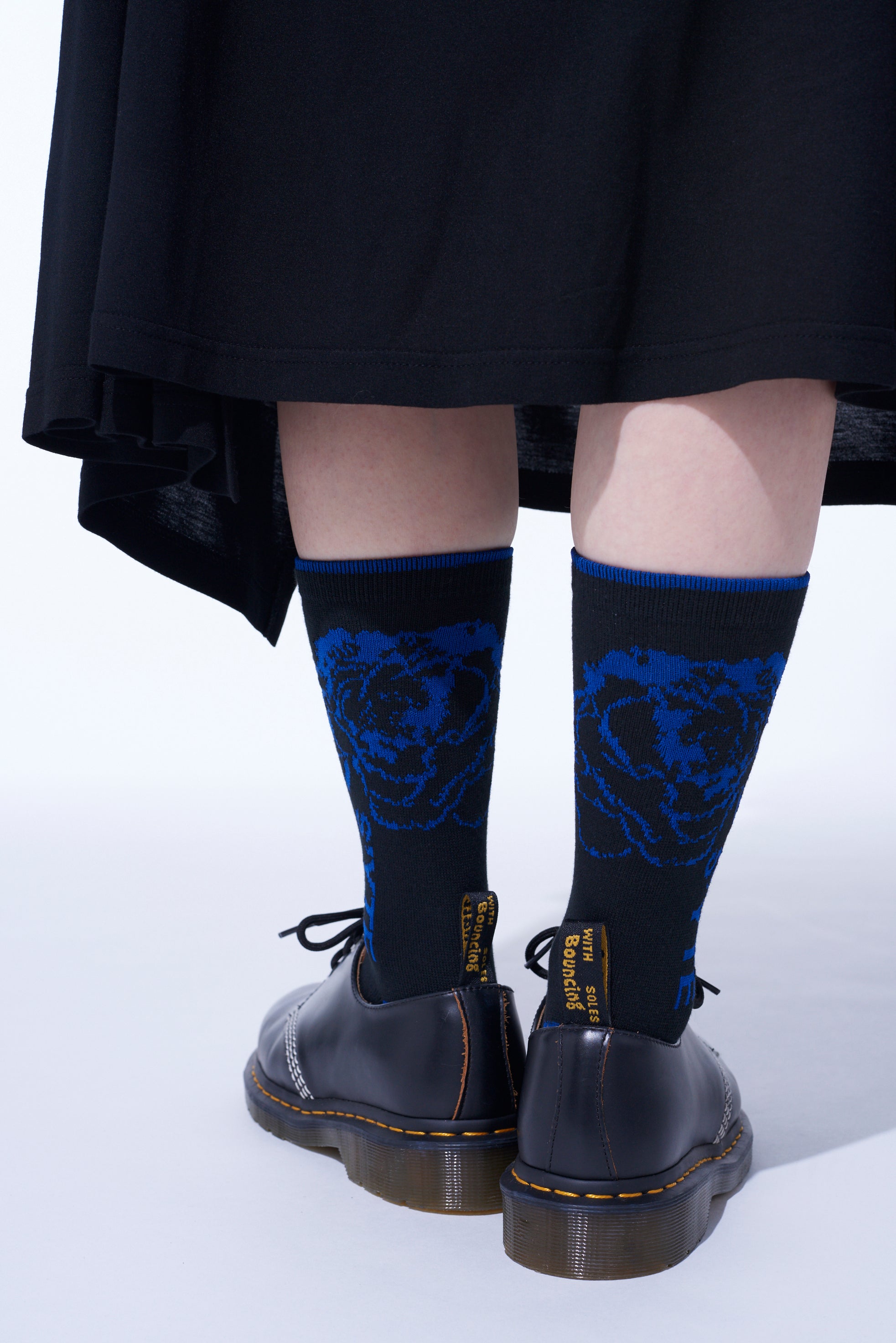 Floral Cotton Plain Stitch Socks for Women & Men - Comfortable Everyday Casual Wear for Home, Office & Outdoors