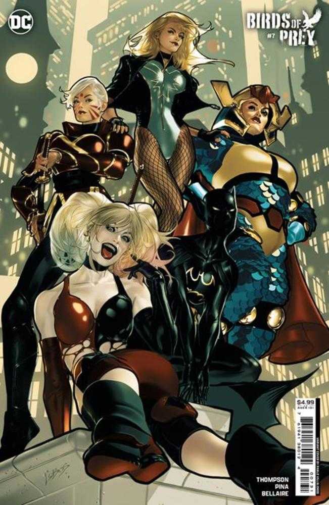 Birds Of Prey #7 Cover C Pablo Villalobos Card Stock Variant - Limited Edition Comic Book for Collectors & Fans | Perfect for Display, Gifts & Comic Conventions