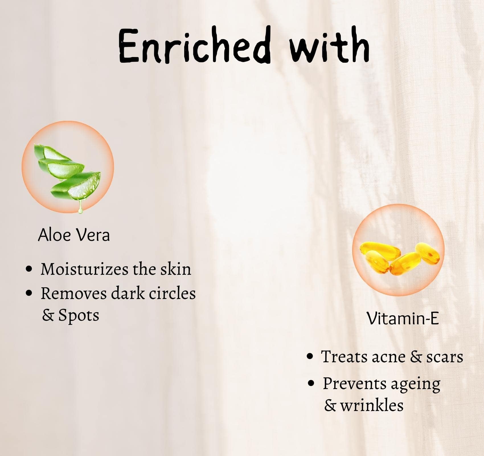 Advik Ayurveda Pure Aloe Vera Gel with Vitamin E for Face & Hair Care - 200ml x 2 (400ml Total) - Hydrating Moisturizer for Sunburn Relief, Skin Repair & Hair Growth - Buy 1 Get 1 Free
