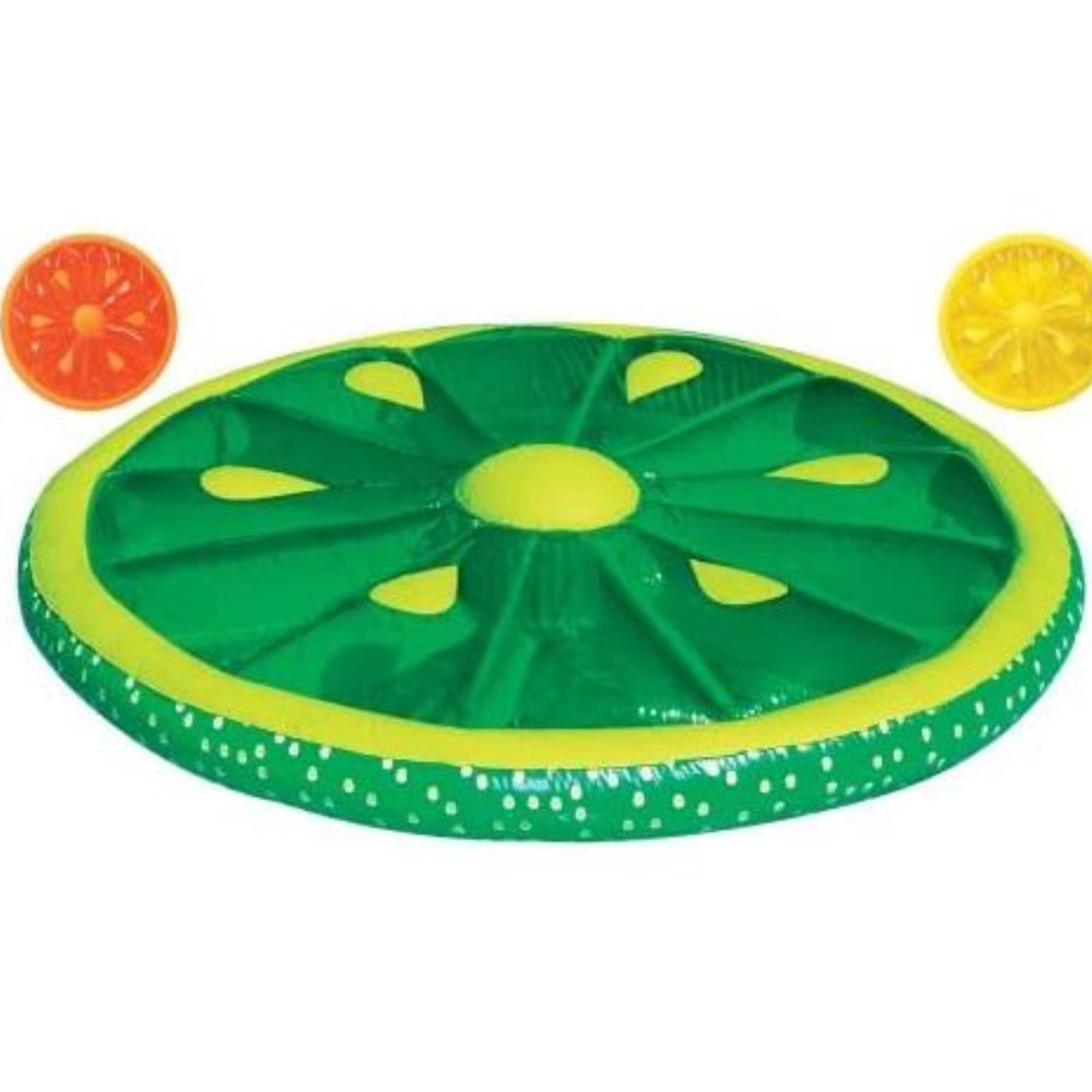 SWIMLINE Fruit Slice 60' Fun Island Inflatable Pool Float - Large Summer Water Toy for Adults & Kids - Perfect for Pool Parties, Beach Vacations & Backyard Relaxation