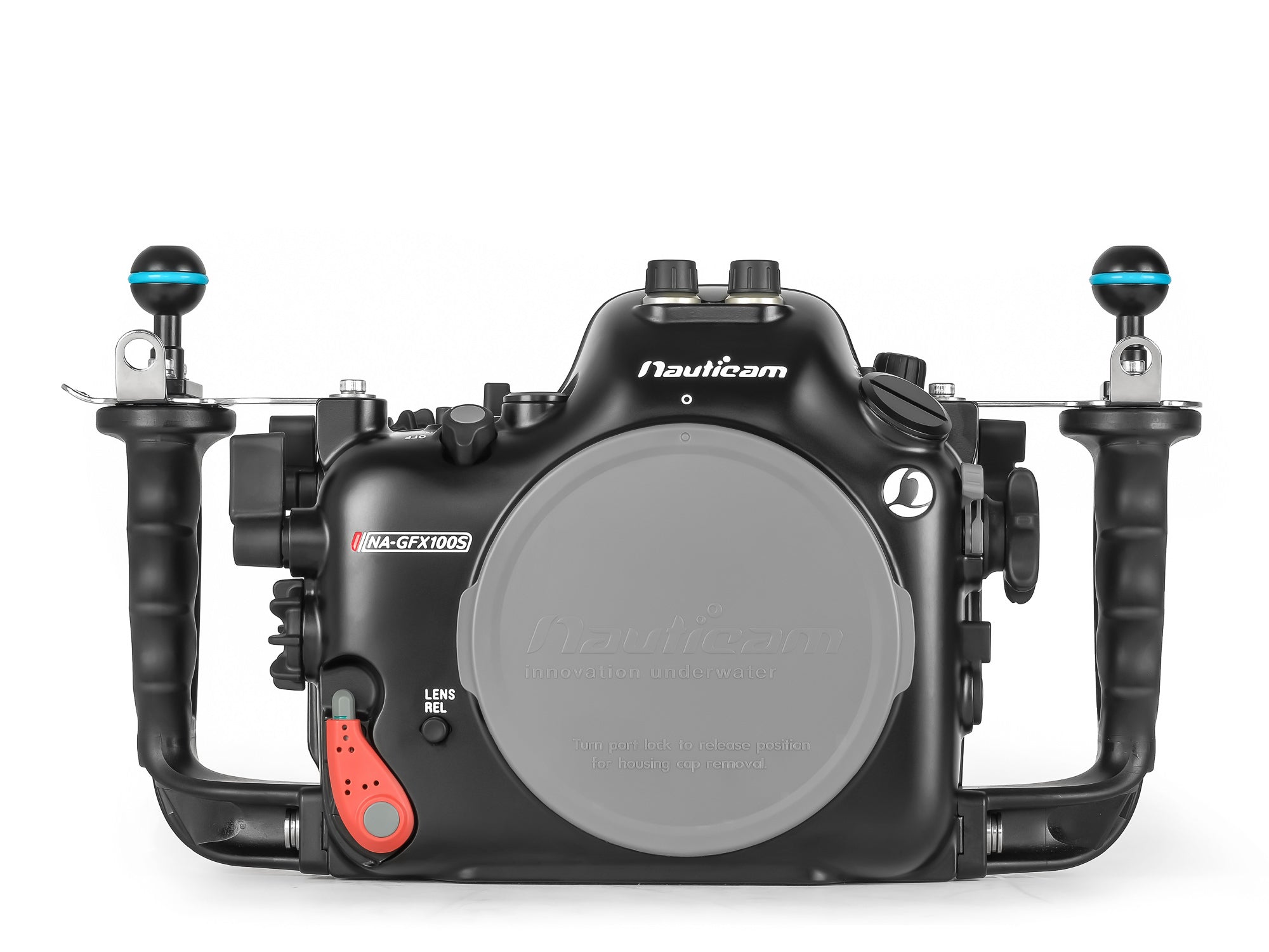 Underwater Housing for Fujifilm GFX100S & GFX100S II Camera - Professional Waterproof Case for Scuba Diving, Surf Photography & Marine Exploration