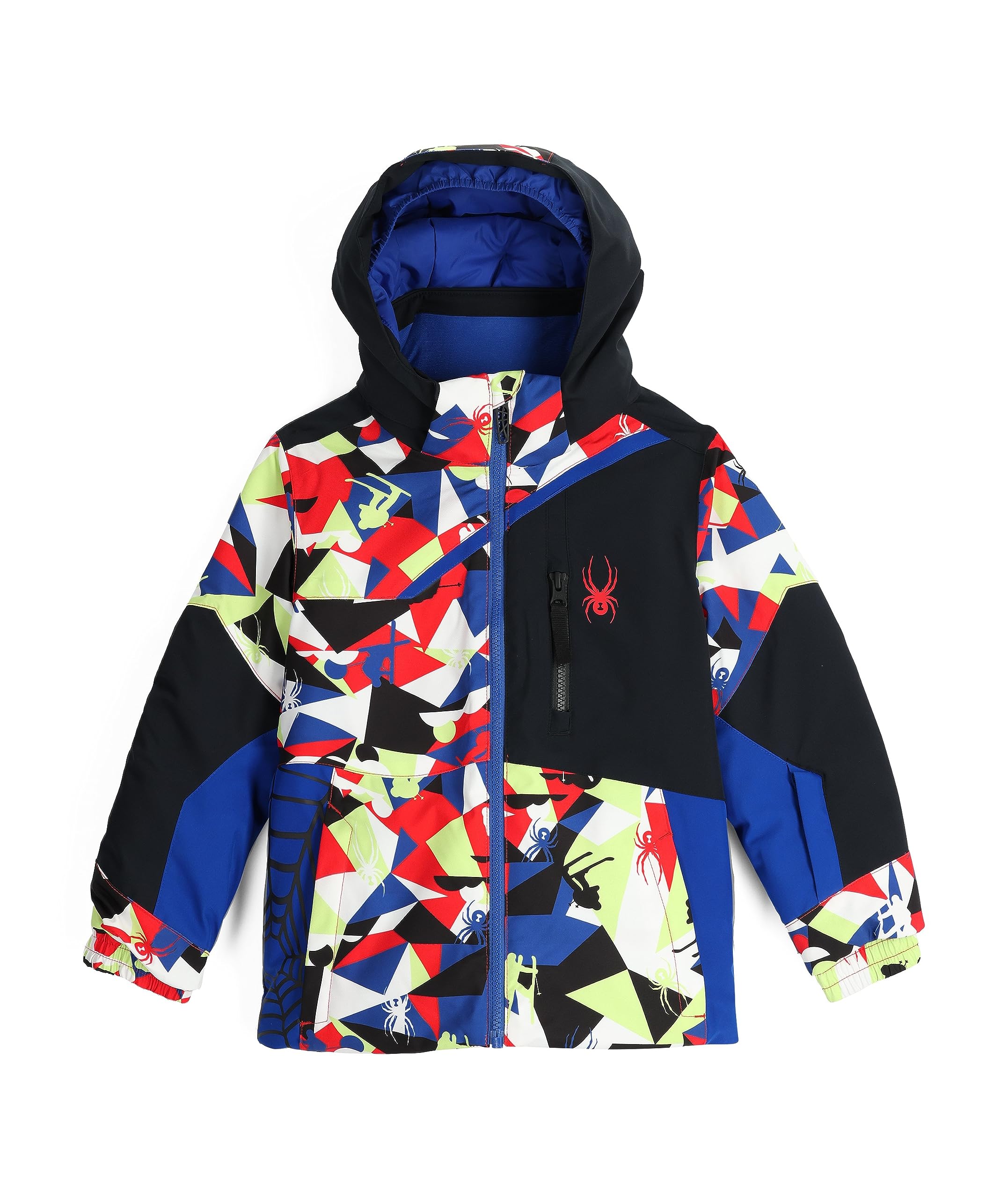 Spyder Boys Challenger Insulated Ski Jacket - Waterproof Winter Jacket for Kids - Warm Snow Jacket for Skiing, Snowboarding & Outdoor Winter Activities