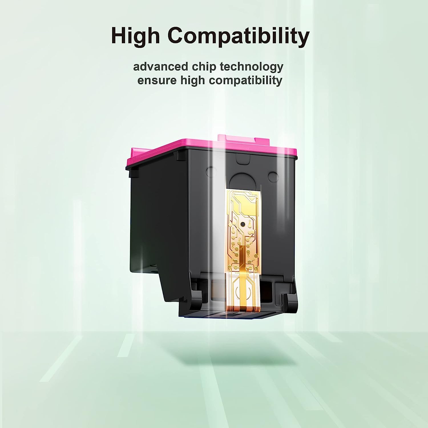 HP 62XL Ink Cartridge Black & Tri-Color Combo Pack - Compatible with HP Envy 7640, 5640, Deskjet 250, 258, 200, 5740, 5660, 5540, 5600, 7600 Printers - High Yield Replacement Ink for Home & Office Printing