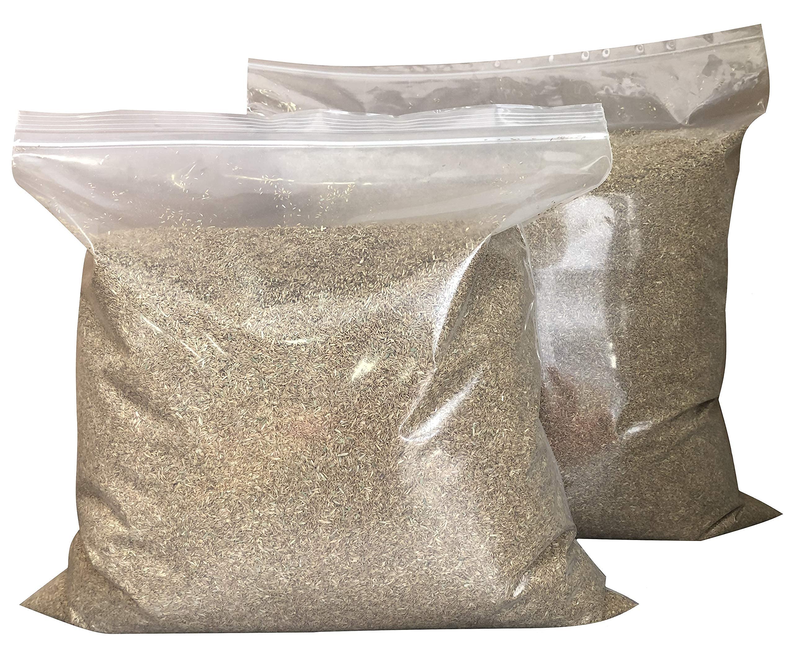 Burlingham Seeds Blue Magic Athletic Mix - 50% Kentucky Bluegrass & 50% Perennial Ryegrass | Blue TAG Certified Grass Seed (25 lbs Covers 5,000 sq ft) - Perfect for Sports Fields, Golf Courses & High-Traffic Lawns