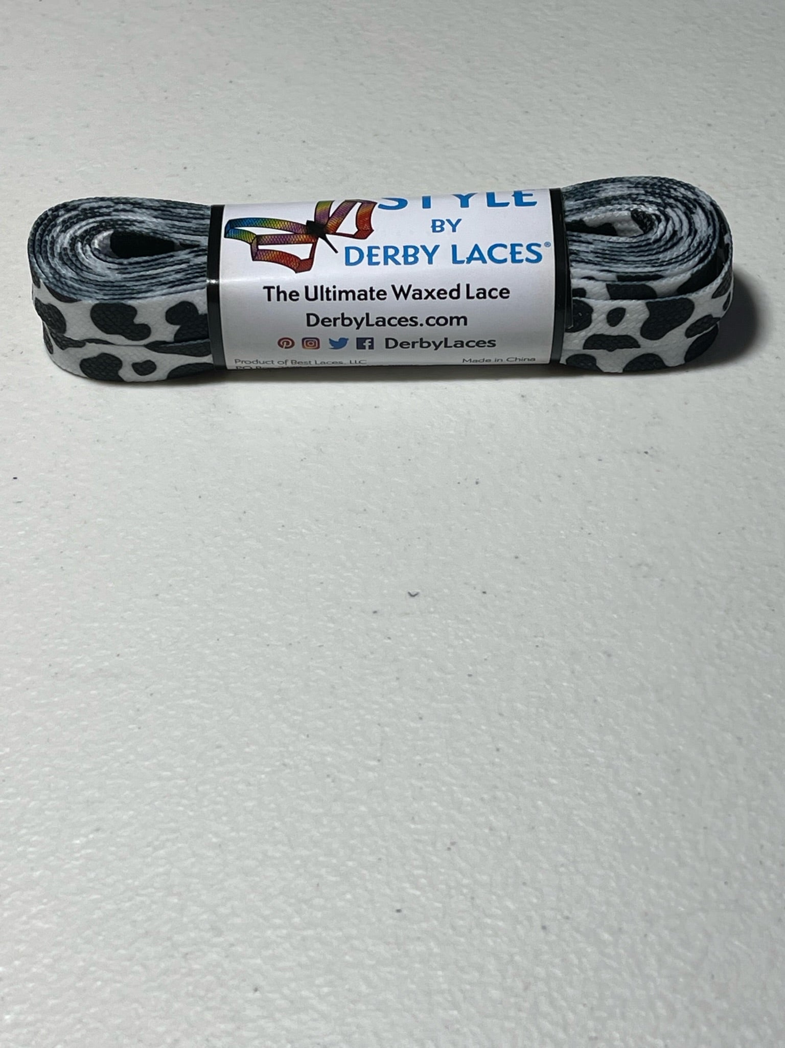 Derby Core Waxed 10MM Flat Shoelaces - Premium Dress Shoe & Boot Laces for Men & Women - Perfect for Formal Shoes, Oxfords, and Leather Boots