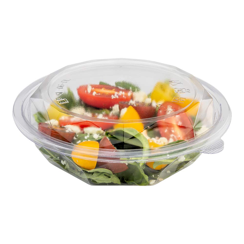 Restaurantware 500 Pack Clear PLA Plastic Takeout Cup Lids - Fits 12oz & 16oz To-Go Containers | Eco-Friendly Disposable Lids for Coffee Shops, Restaurants & Food Delivery Services