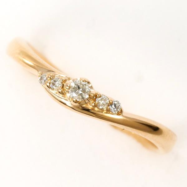 4℃ K10PG Diamond Ring - 10K Rose Gold Princess Cut Solitaire Engagement Ring for Women - Perfect for Proposals, Anniversaries & Special Occasions