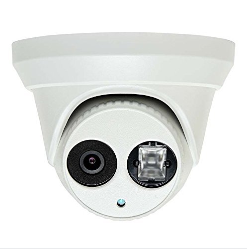 6MP PoE Security IP Camera - Hikvision DS-2CD2363G2-I Compatible, Weatherproof IR Night Vision, Firmware Upgradable for Home & Business Surveillance