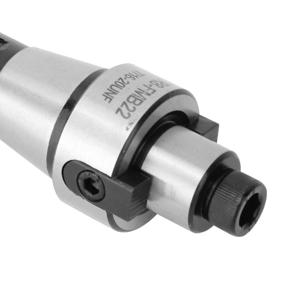 R8-FMB22 7/16-20UNF Face End Mill Cutter - Low Cutting Resistance for Aluminum, Steel & Multiple Materials - Perfect for CNC Milling, Metalworking & Industrial Applications
