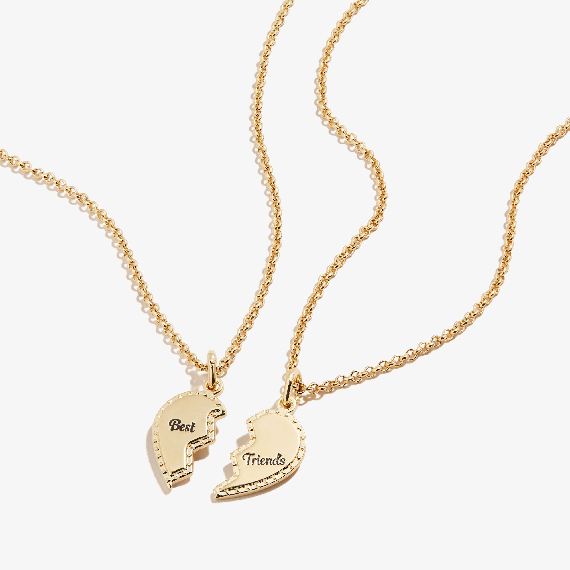 Best Friends Charm Necklace Set of 2 - Matching BFF Jewelry for Women & Girls - Perfect for Birthdays, Anniversaries & Gift Giving