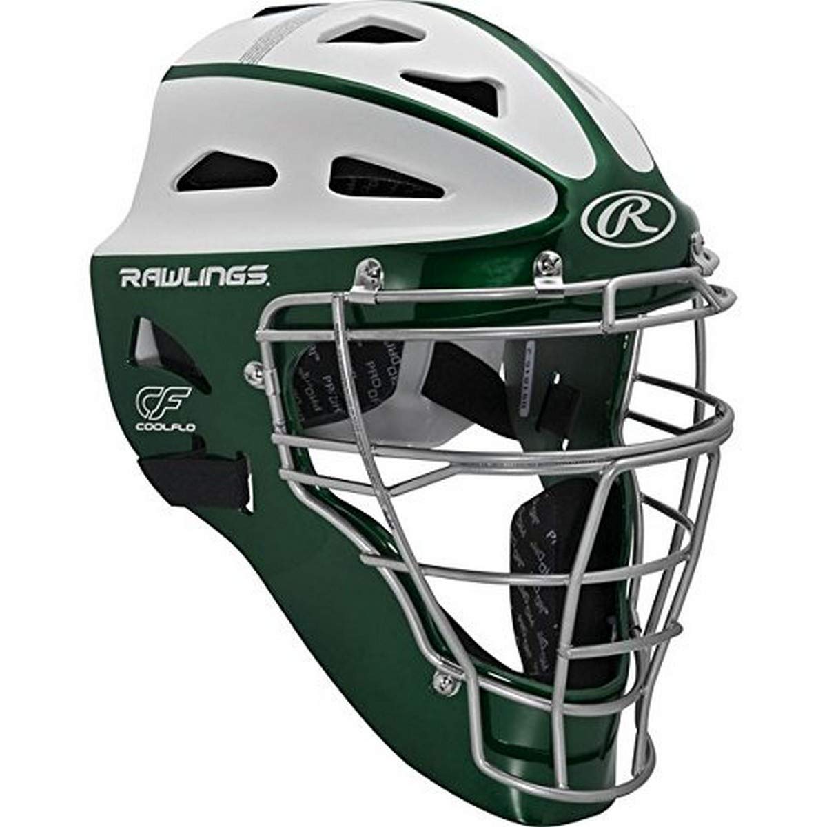 Rawlings Velo Catcher's Helmet for Fastpitch Softball - Youth & Adult Sizes with Multiple Style Options | Perfect for Softball Games, Training & Safety Protection