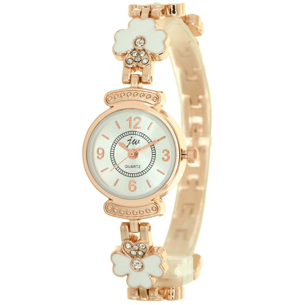 Stylish Women's Crystal Cartoon Bracelet Watch - Japan Quartz Analog Timepiece for Casual, Business & Dress Wear | Luxury Fashion Jewelry Gift for Girls & Women | Perfect for Daily Wear, Office, Parties & Special Occasions