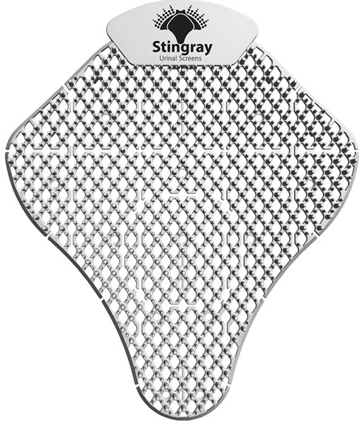 Urinal Screen Stingray - Deodorizing & Cleaning Pads for Men's Restrooms | Freshens & Protects Toilets in Homes, Offices & Public Bathrooms