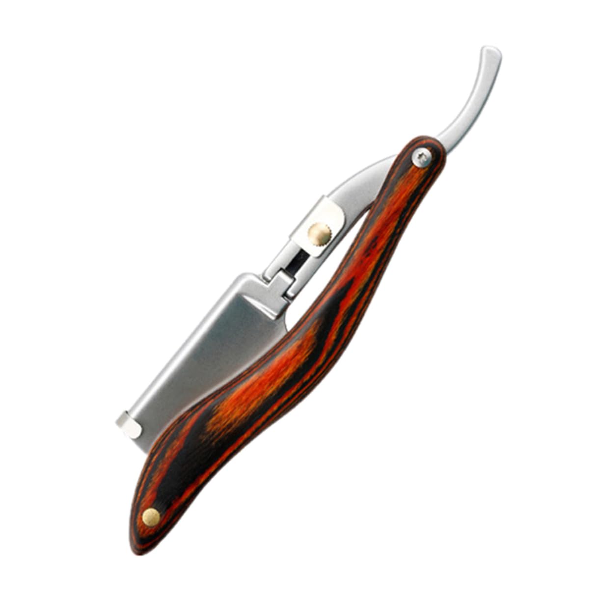 NOLITOY Professional Manual Face Shaver for Men - Stainless Steel Straight Razor & Grooming Scissors | Safe & Precise Beard Trimming Tool for Home & Travel Use
